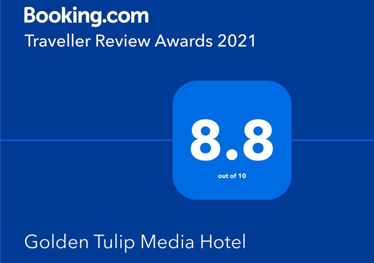 Golden Tulip Media Hotel Dubai Esterno foto