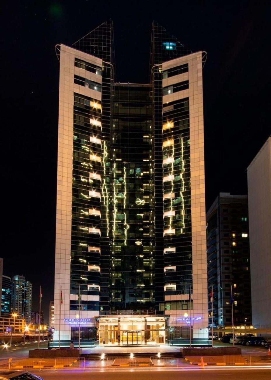 Golden Tulip Media Hotel Dubai Esterno foto