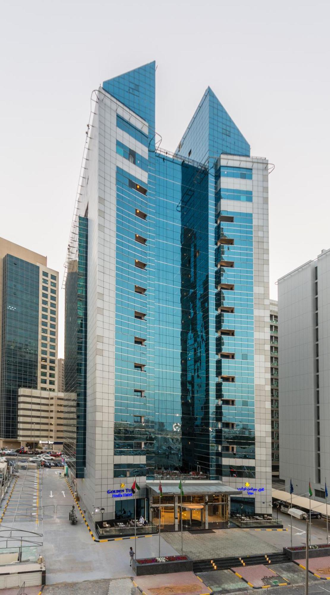 Golden Tulip Media Hotel Dubai Esterno foto